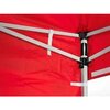 Impact Canopy TL Kit 10 FT x 10 FT  with 210d Top , Roller Bag and 4 pc 190T Walls, Red 283020004